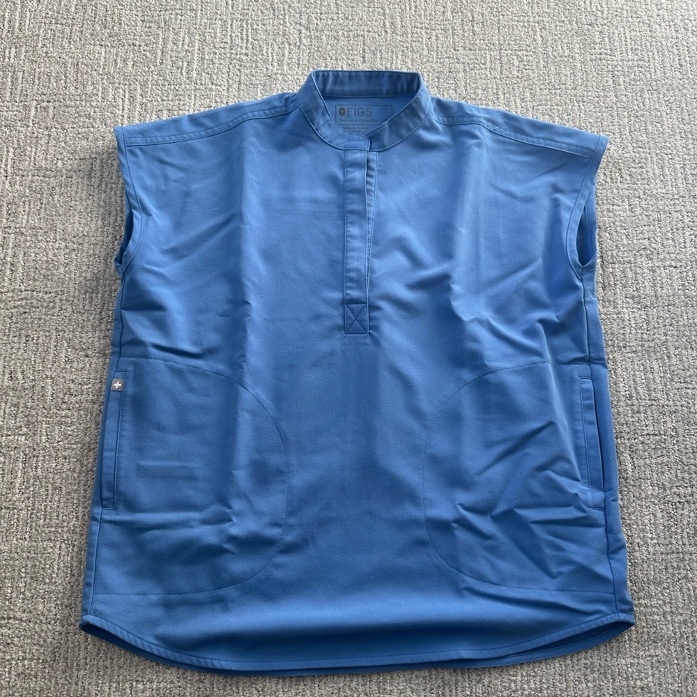 Ceil Blue Rafael Figs Scrub Top